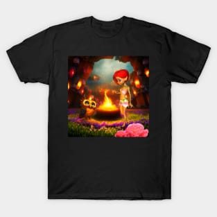 The Amazing Adventures of Fairy and Fire Owl T-Shirt